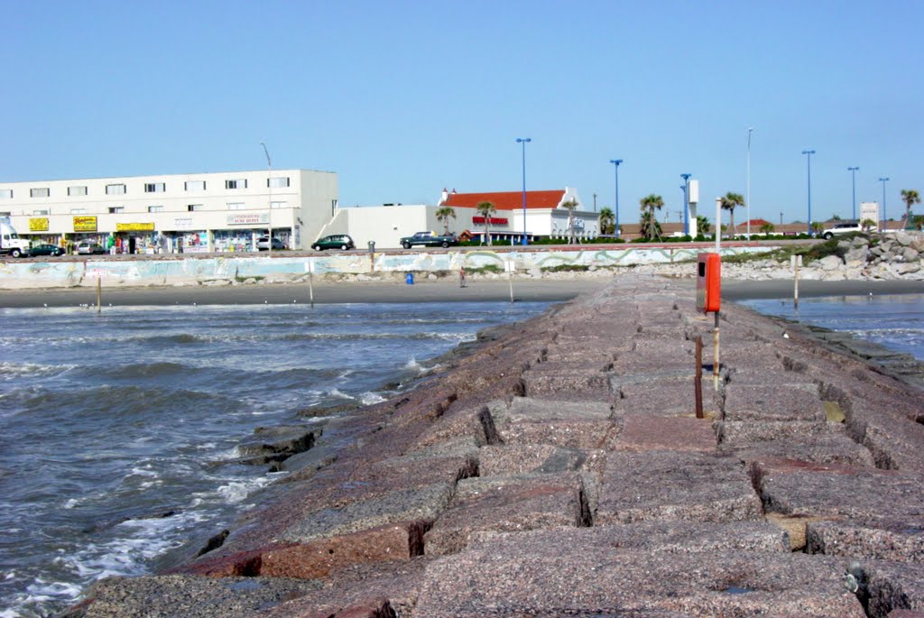 Sea Wall Galveston Texas