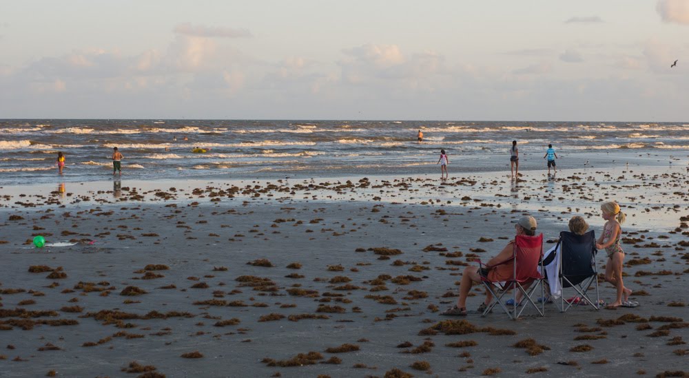 Galveston Beach Sunset