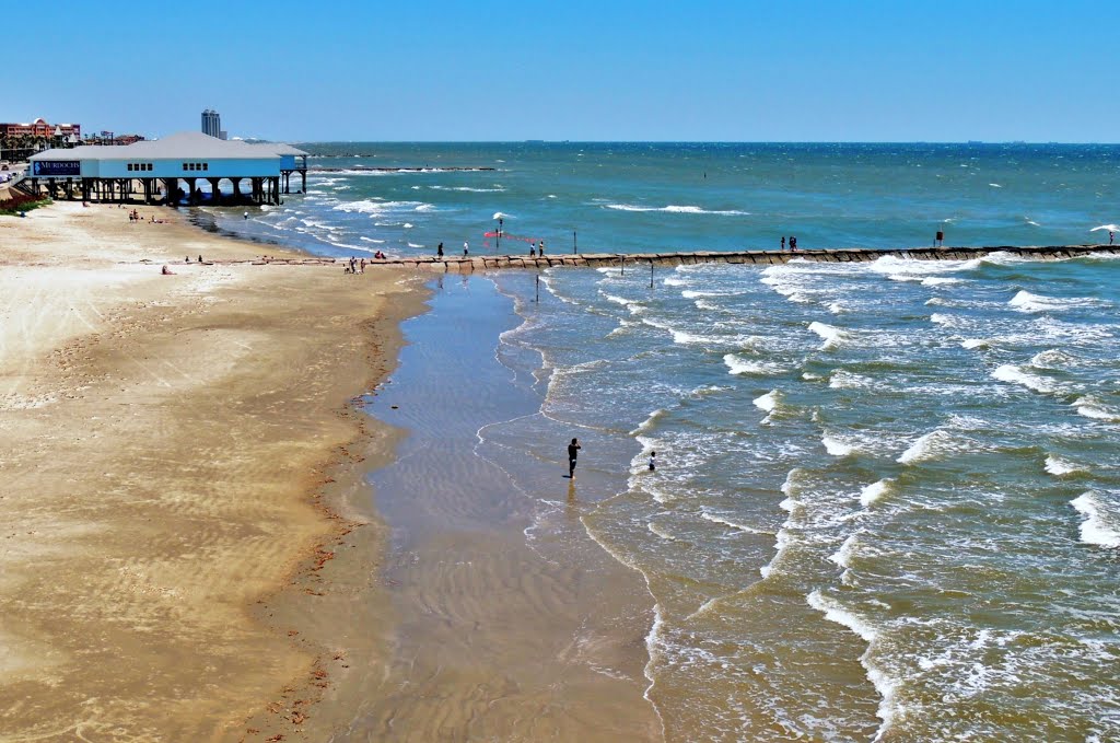 Gulf of Mexico at Galveston, Texas