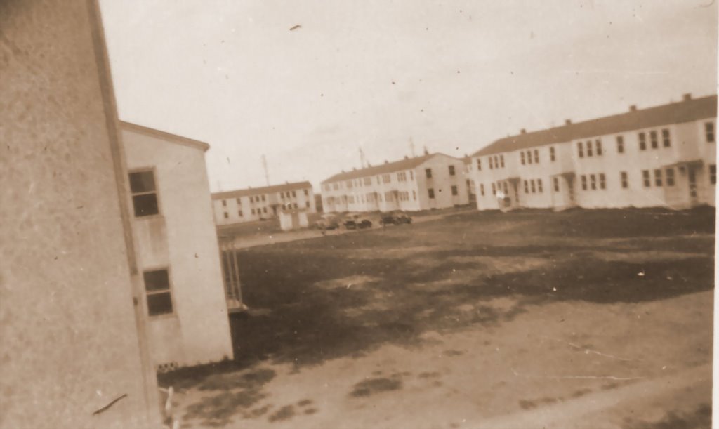 Oleander Addition: Looking Northeast from the marker - 12 APR 1945