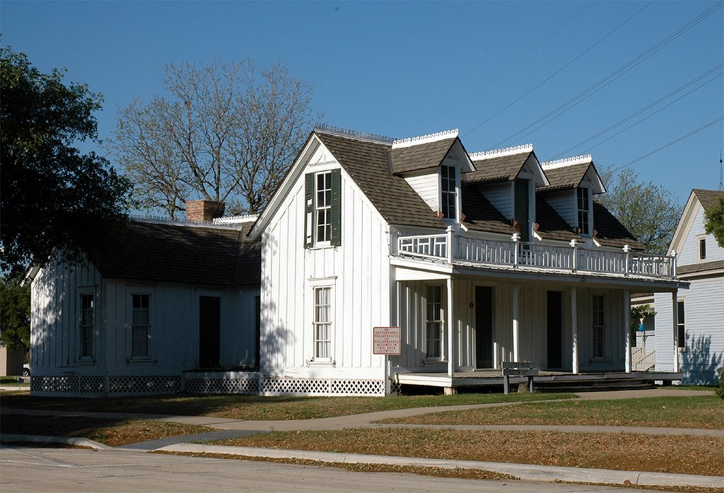 Old House at Heritage Park in Garland, Texas