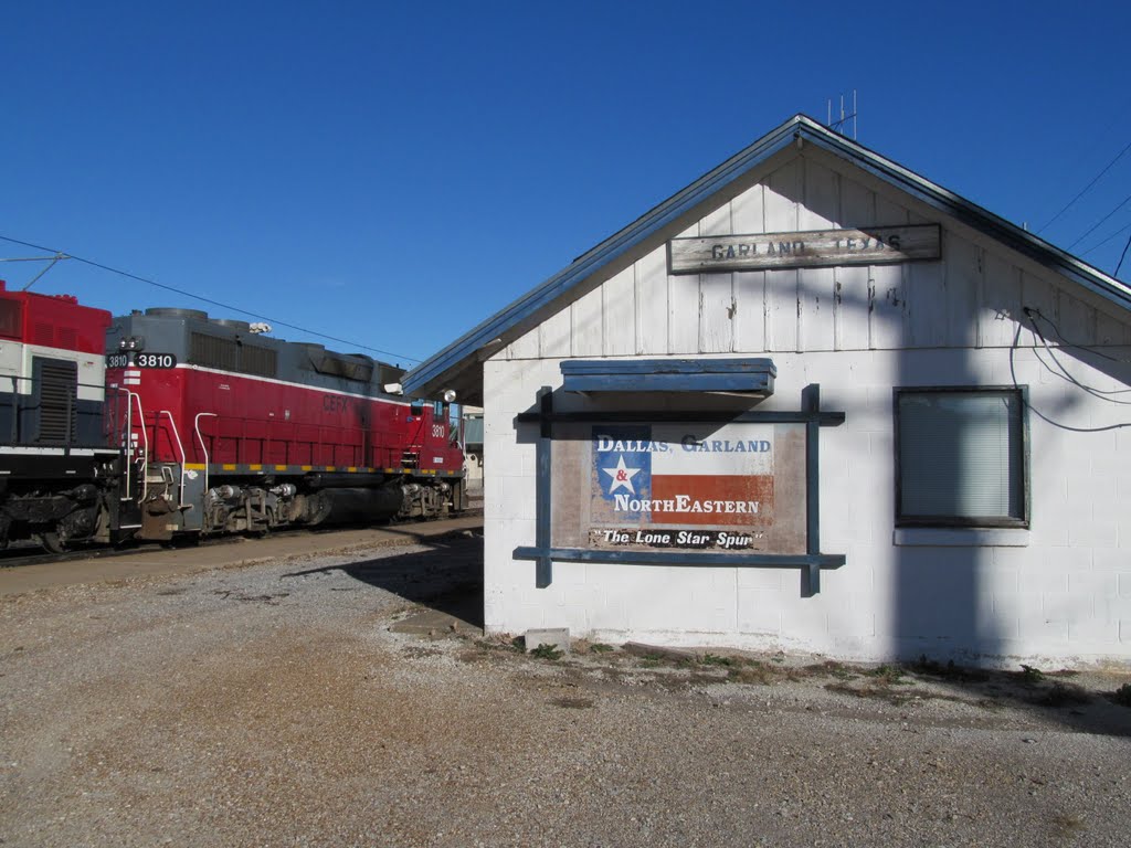 Railroad Office, Garland, Texas