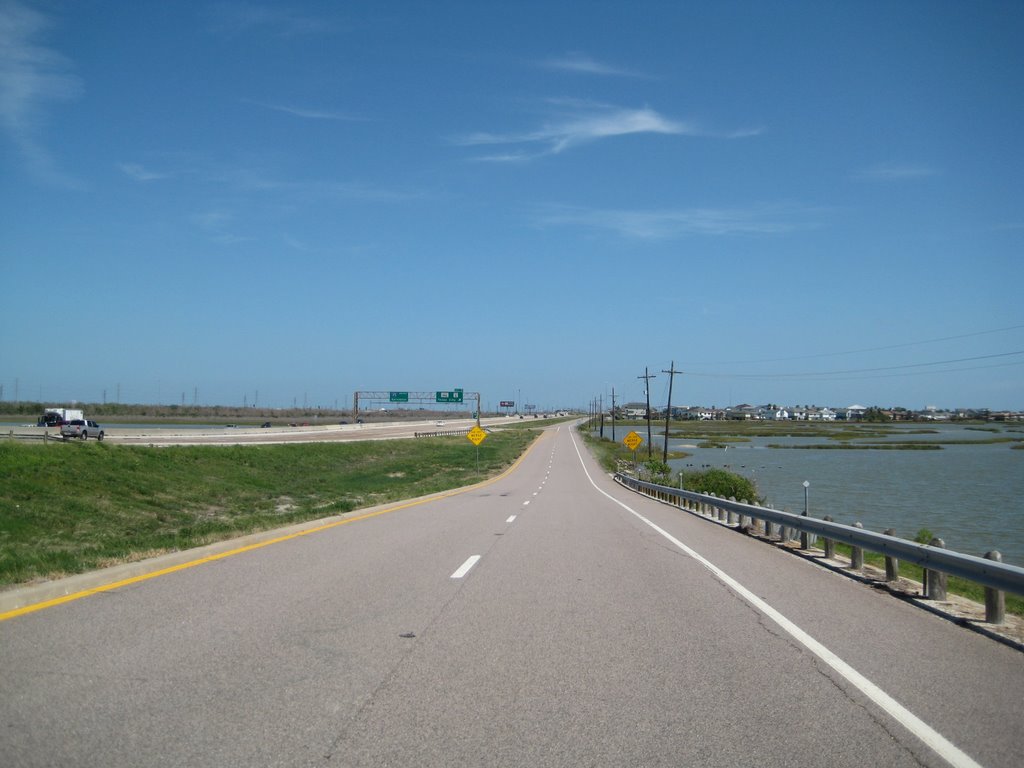 I-45 South South toward Galveston, TX