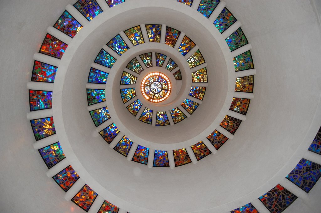 Thanksgiving Chapel ceiling, Dallas, Tx
