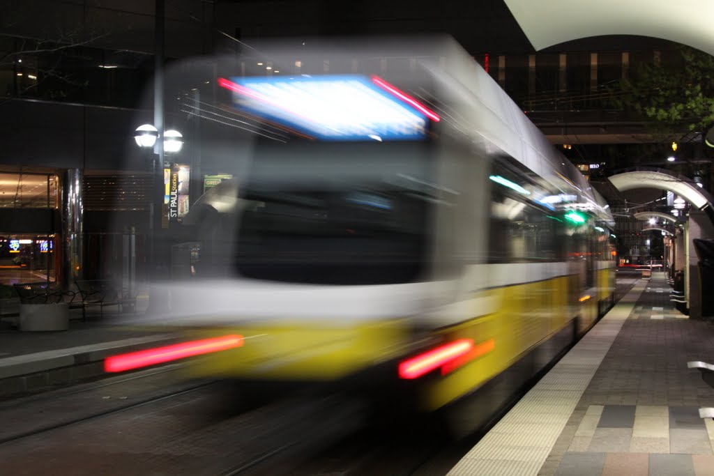 DART - ST. Paul Station, Bryan St., Dallas, TX.