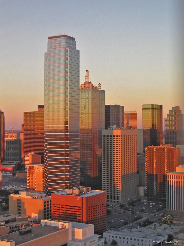 Dallas, Texas desde Reunion Tower, USA.