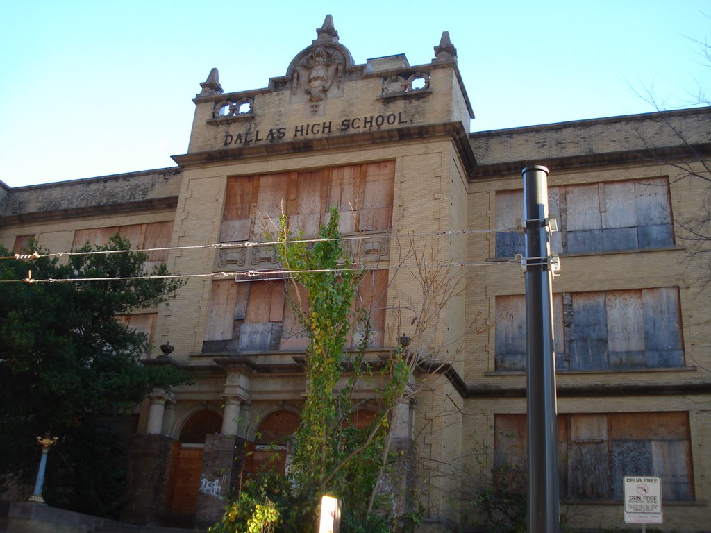 Abandoned Dallas High School