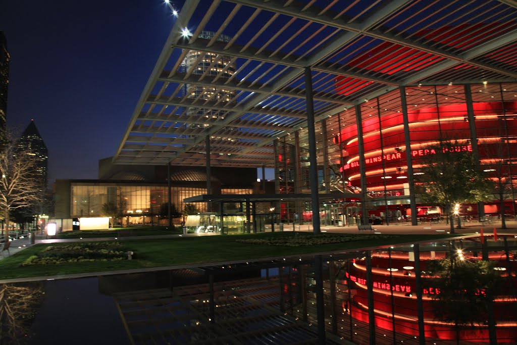 Dusk at the Winspear