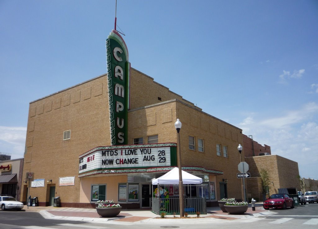 Campus Theatre, Denton, Texas.
