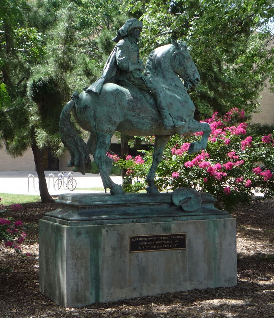Equestrian portrait of Diego Velazquez, UNT, Denton, TX.