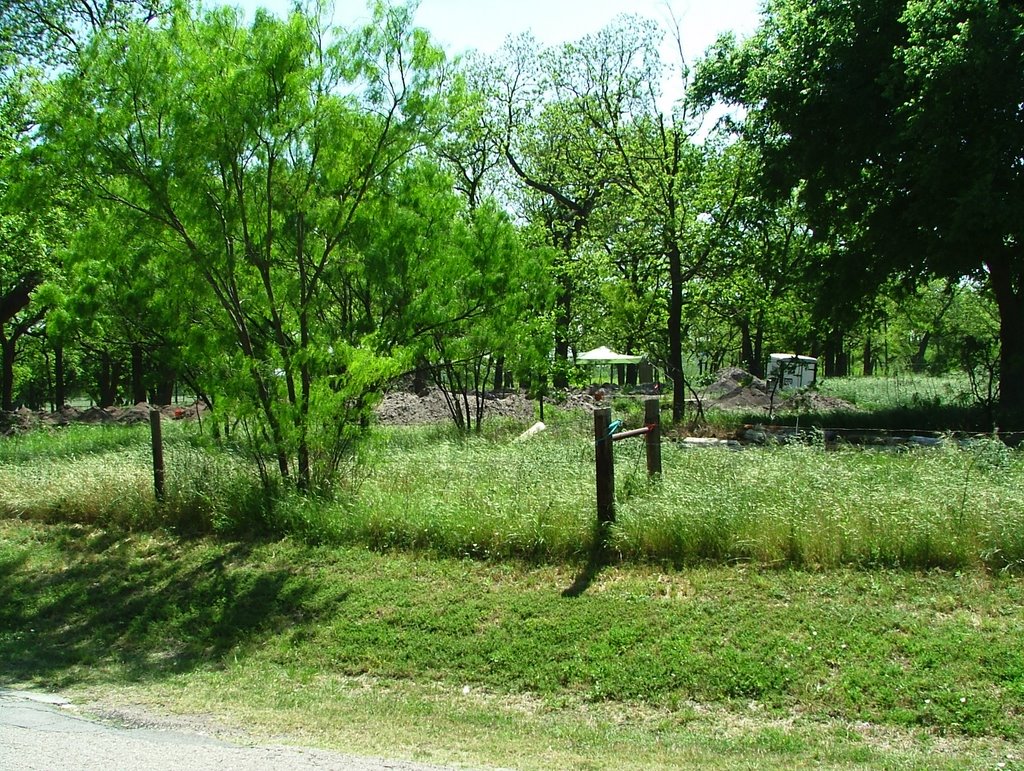 Archaeology dig on Tech campus