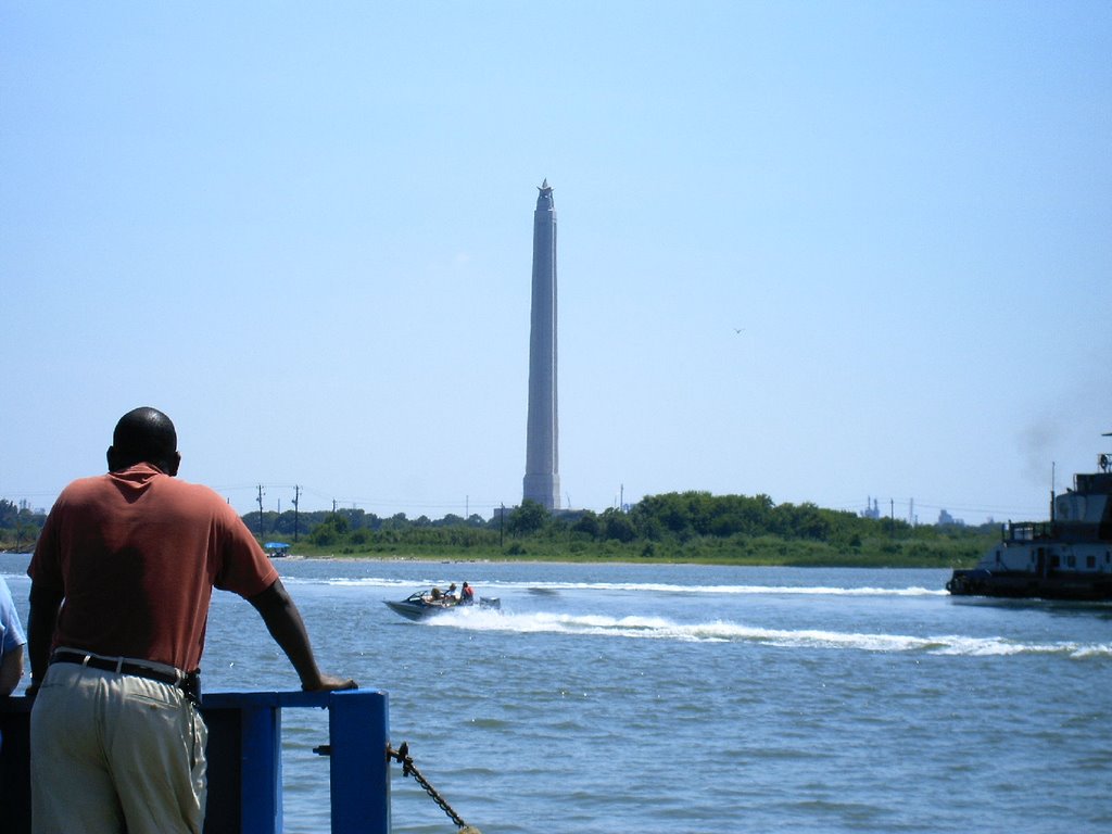 On the Lynchburg Ferry to San Jacinto TX State Park