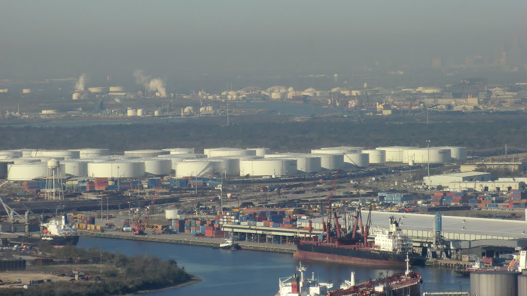 Houston: Port of Houston along the Houston Ship Channel