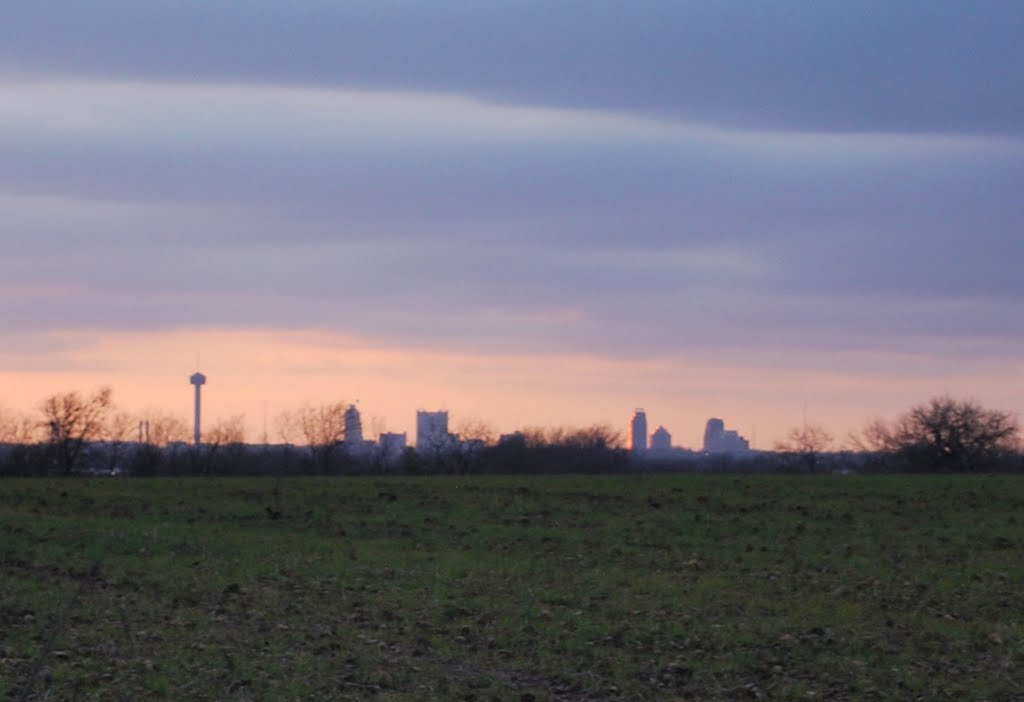East View San Antonio Skyline