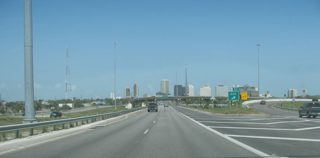 Downtown Corpus Chirsti from the West