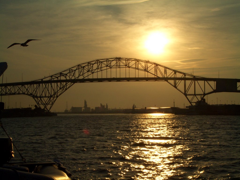 Harbor Bridge Sunset