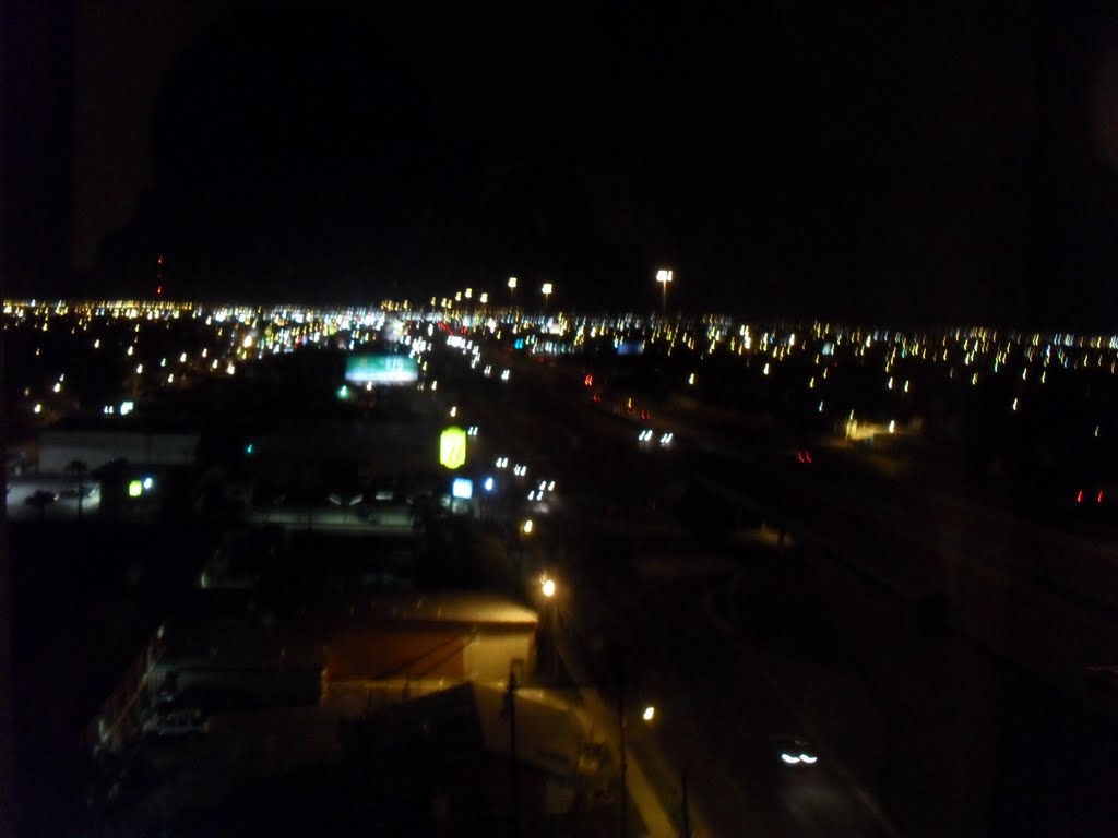 looking north from holliday inn ( 10th floor)
