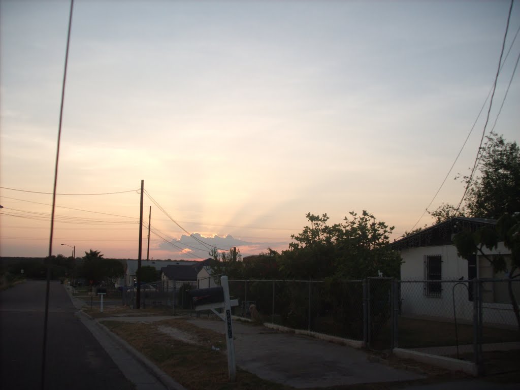 Sunset view from Lafayette Street