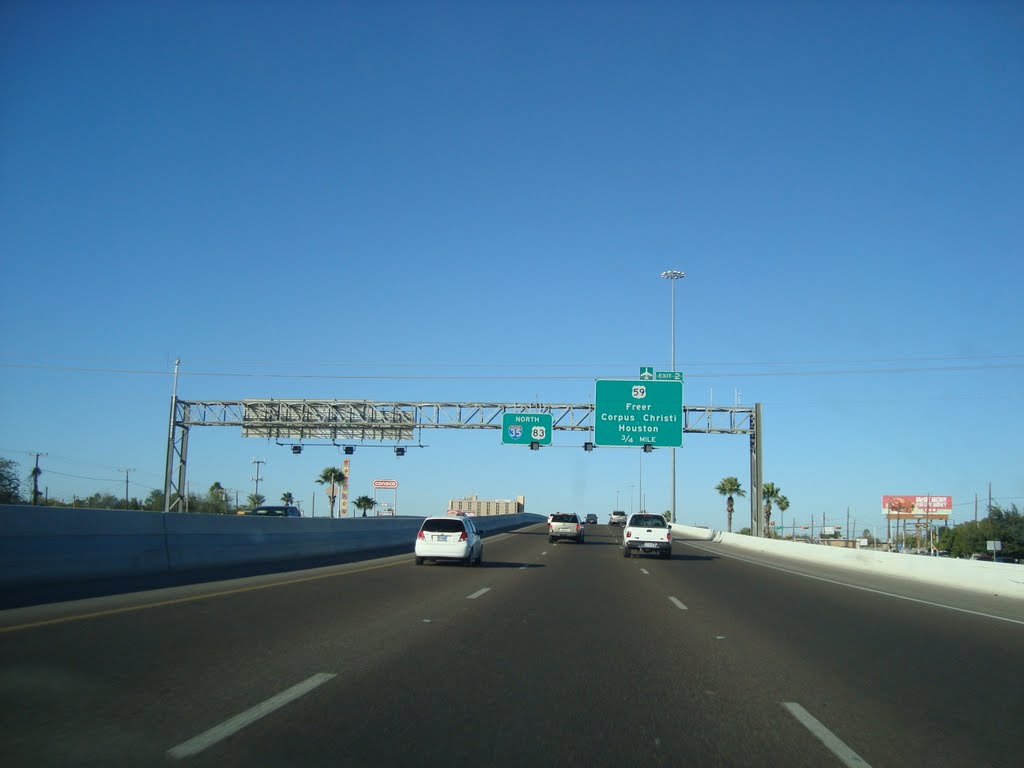 US 35-83 Saliendo de Laredo