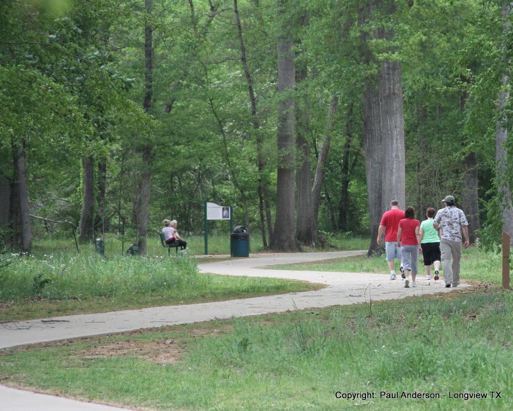 Walking and Resting Permitted on the Paul Borman Trail