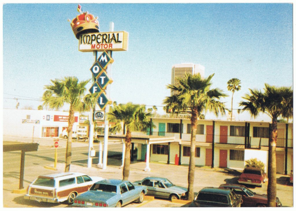 The Imperial Motel - Mc Allen, Texas, in the Eighties