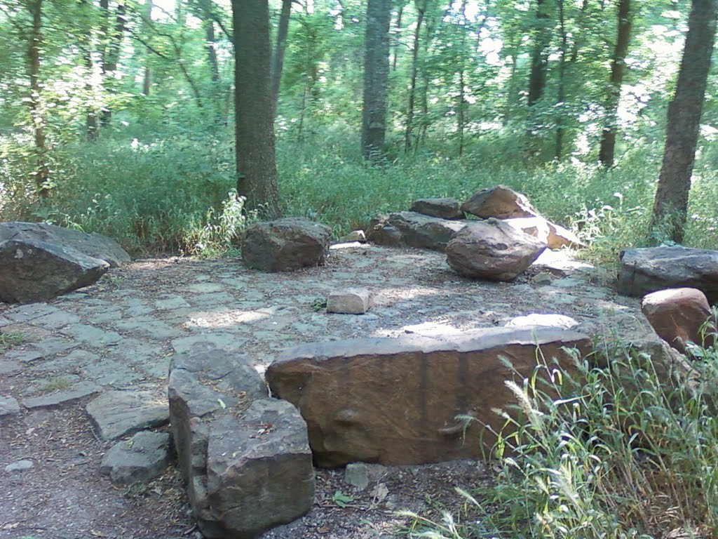 Stonework in the forest