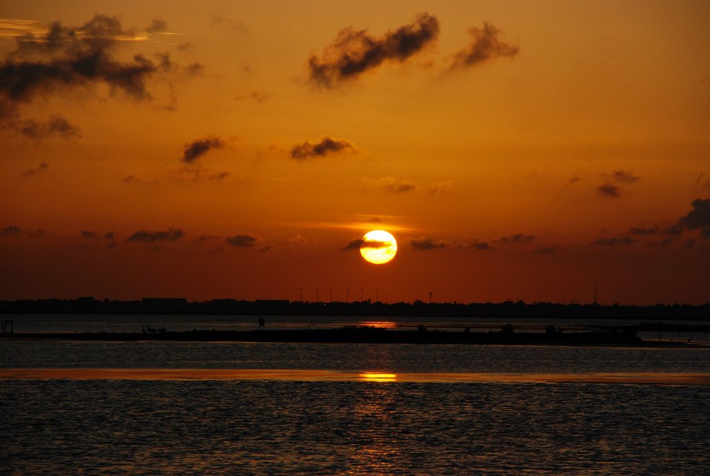 Sunset on Laguna Madre