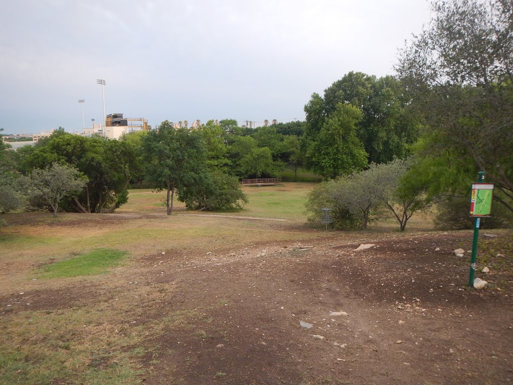 Trinity University Disc Golf course