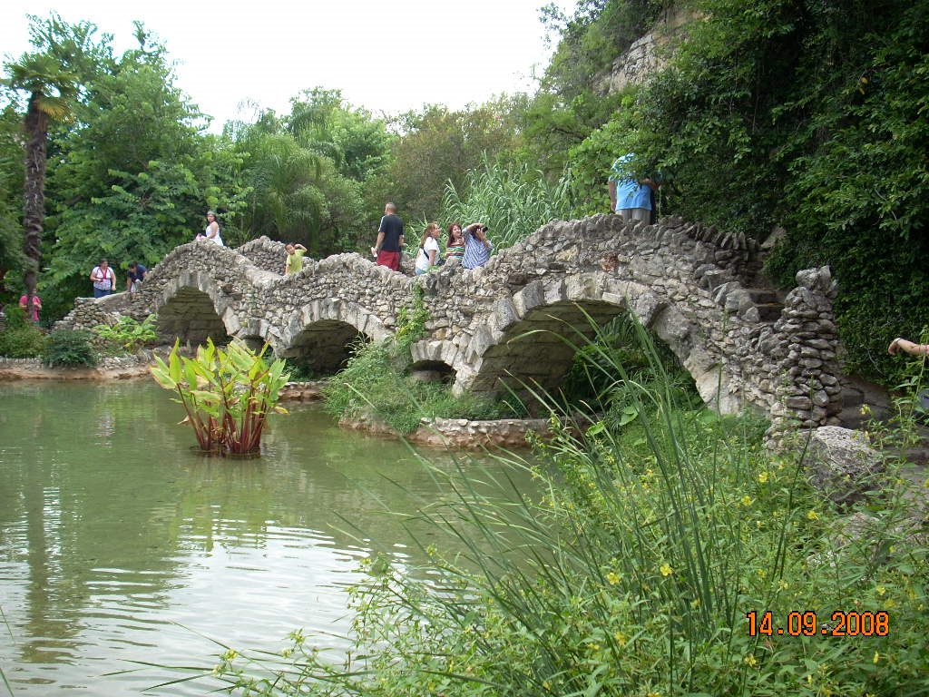 Japanese Tea Garden: Rock Bridge - 14 SEP 2008