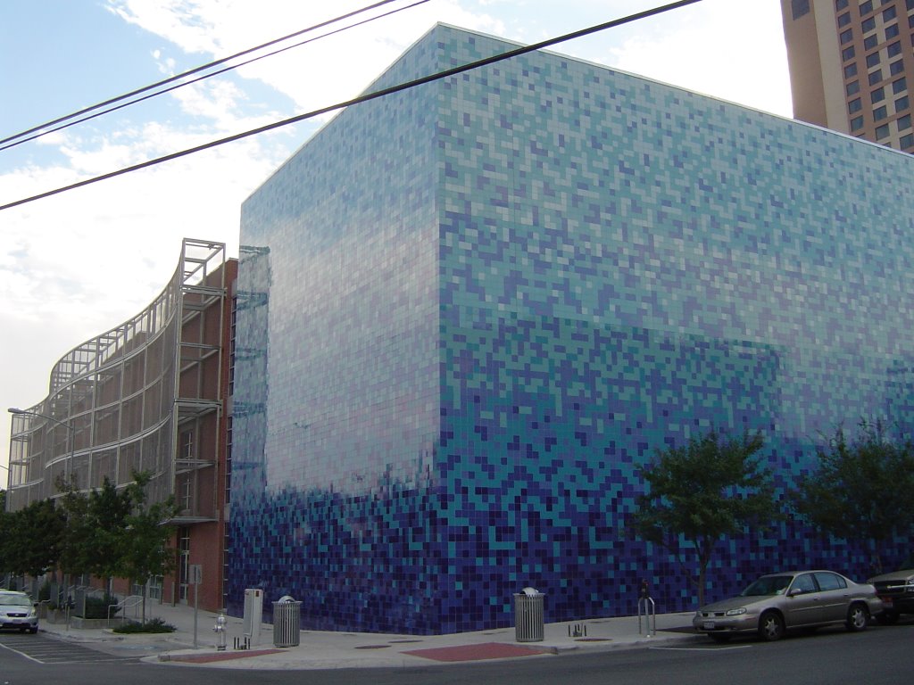 Austin Parking Garage Tile Treatment