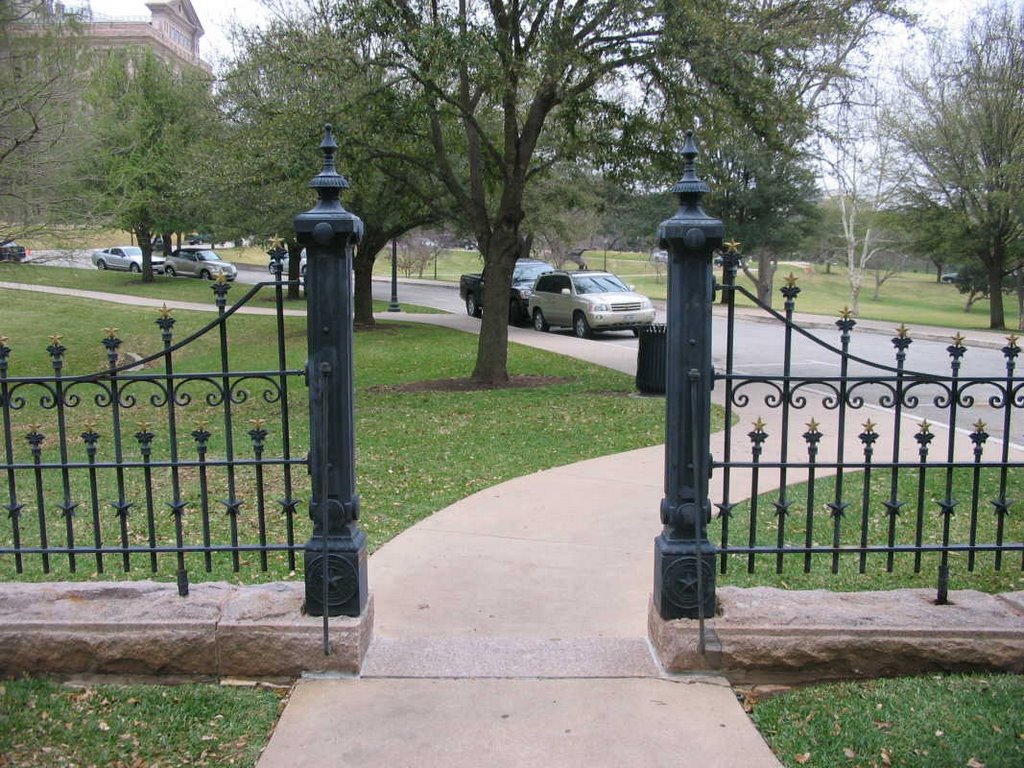 Entrance of Capital building, Austin