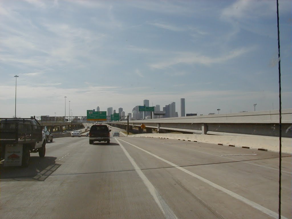 Down town from Gulf freeway
