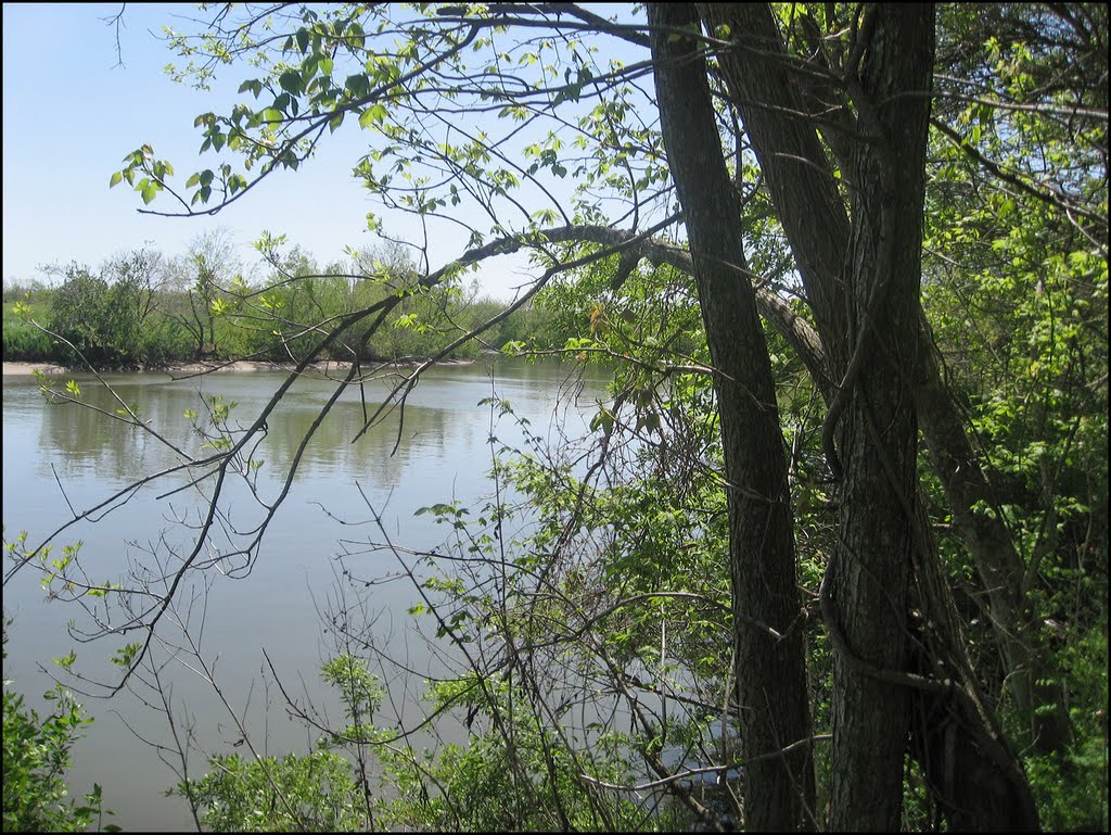 Sims Bayou from Milby Park in Houston, Texas