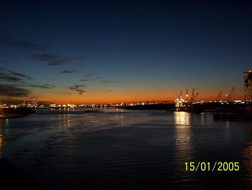 Huston, port area