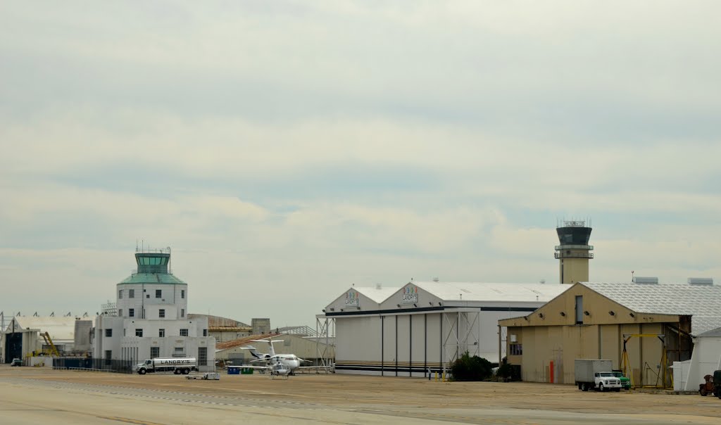 Control Towers at Houston-Hobby Airport
