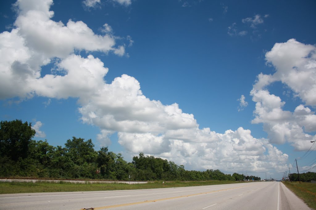 Clouds near Ellington Field