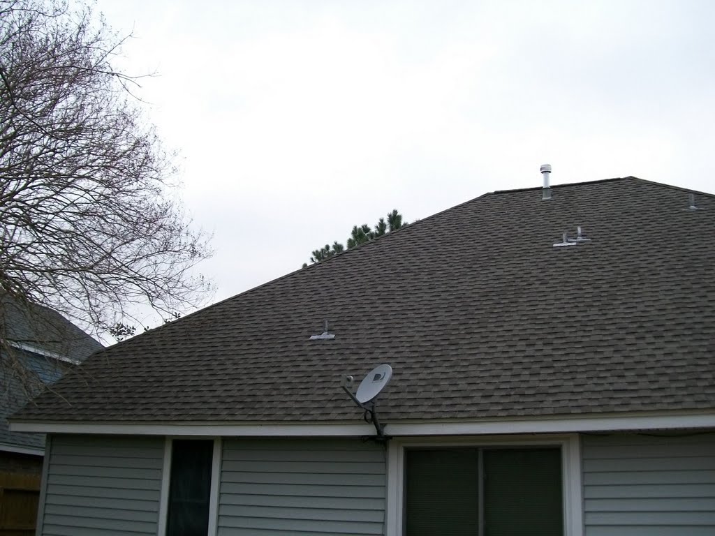 30 Year GAF Fiberglass Shingle Windstorm Replacement in Friendswood Texas