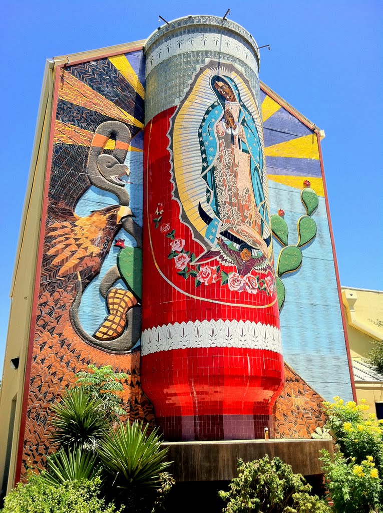 Virgin Mary Mural
