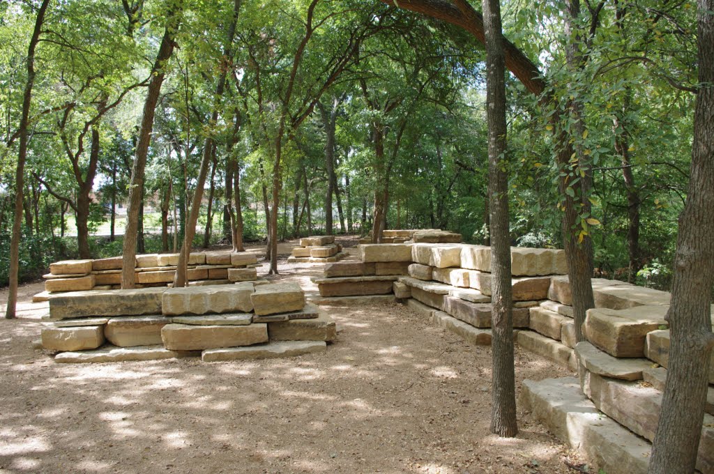 Patio in Prairie Creek Park. Richardson, TX. Sep 2010.