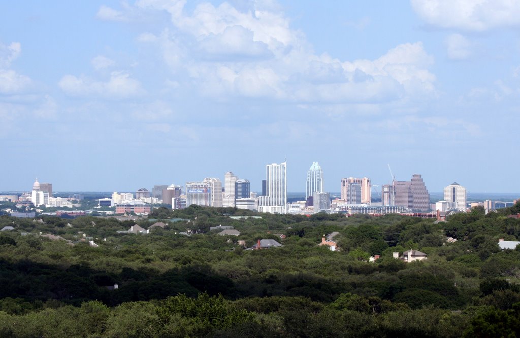 Austin Skyline from Cetona Court