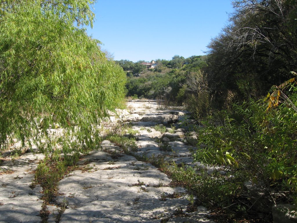 Dried up river