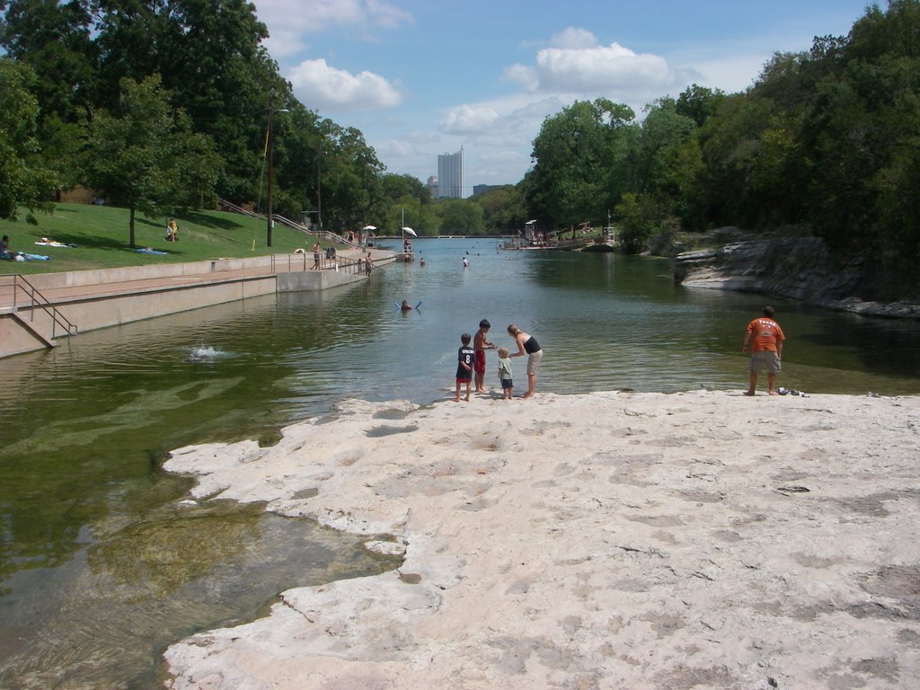 Swimming at Barton Springs