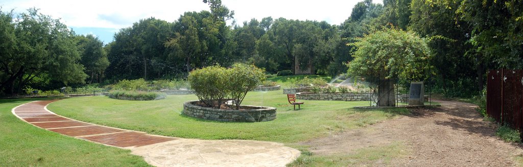 Zilker Park Botanical Gardens Panorama