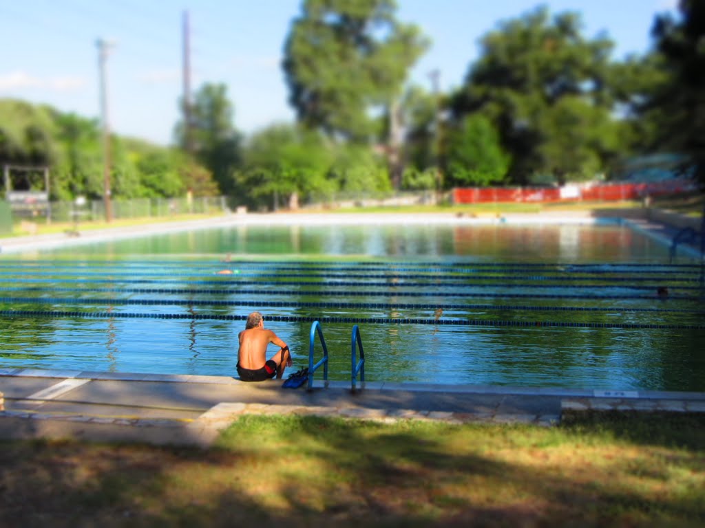 Deep Eddy Pool View From the East