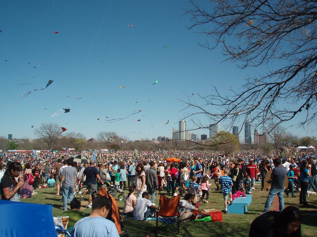 Austin Kite Festival, March 4, 2012