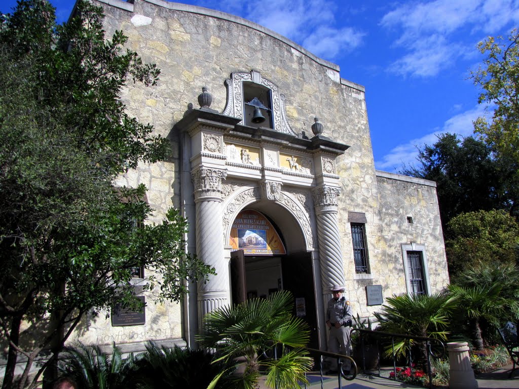 The Alamo Visitors Center ….. 1936