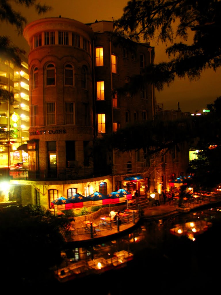 Riverwalk at night, San Antonio, Texas - November 6, 2011
