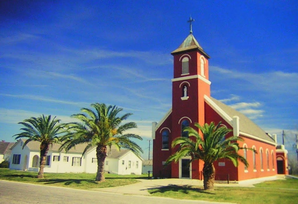 Our Lady of Consolation RC church, Vattman, TX, feb 1995