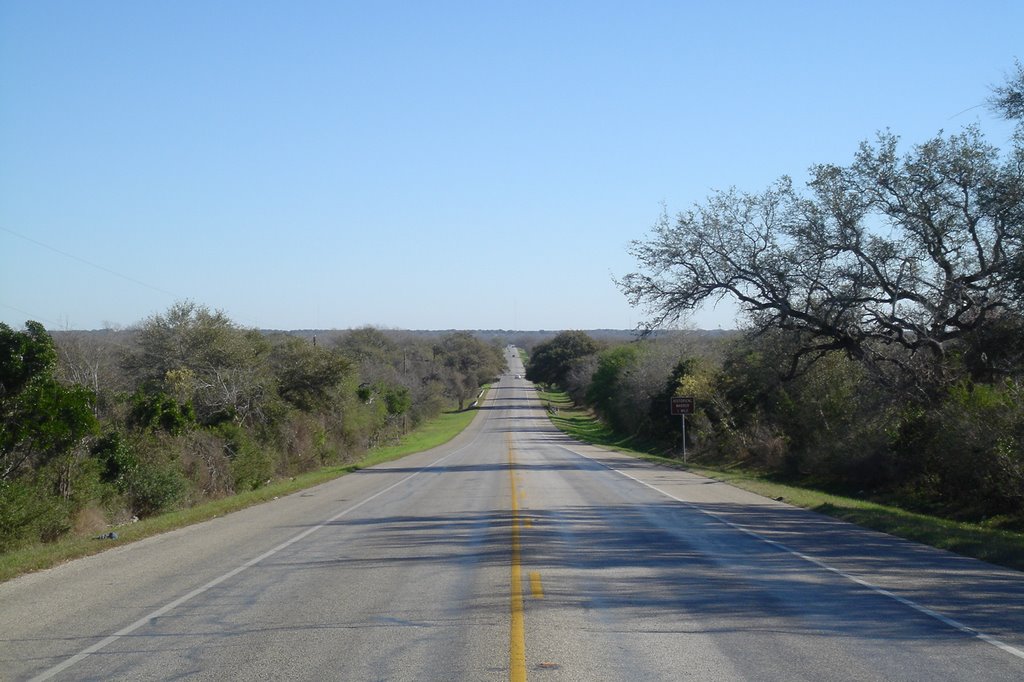 US 59 near San Antonio River