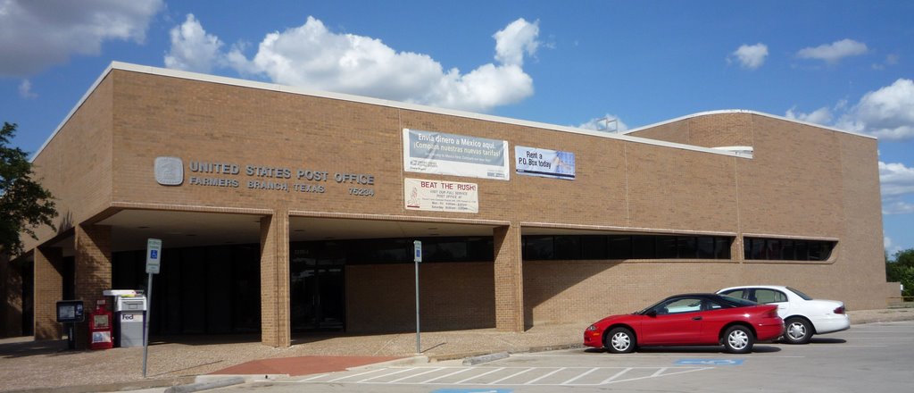 United States Post Office, Farmers Branch, Tx., 75234